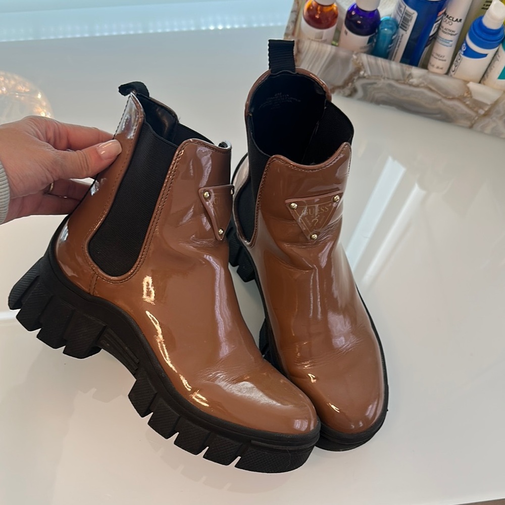 Guess Women's Brown Ankle Boots